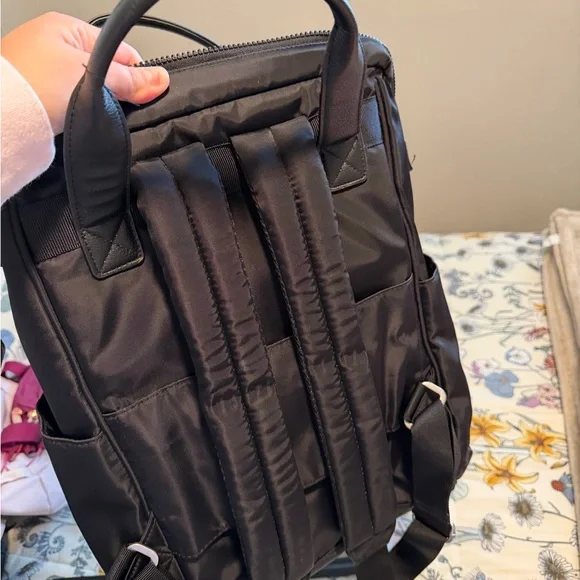 Baggallini Black Men's Backpack - Picture 3 of 4